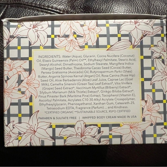 COPY - Supersized Beekman 1802 Whipped Body Cream in Amber Sunset Lily-Limited … - Picture 2 of 5